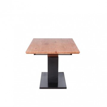 Фото4.Розкладний стіл URBANO 160 (220) x90 Halmar дуб / чорний